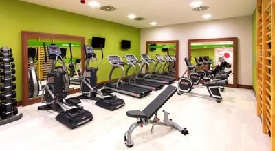 Centrum fitness w obiekcie Hampton by Hilton Warsaw City Centre