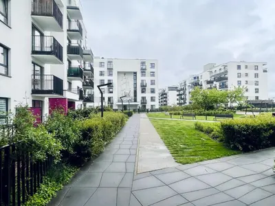Budynek, w którym mieści się apartament