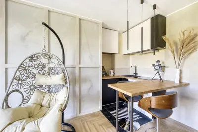 Kuchnia lub aneks kuchenny w obiekcie Palladium Elektoralna Apartments