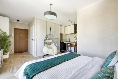 Kuchnia lub aneks kuchenny w obiekcie Palladium Elektoralna Apartments