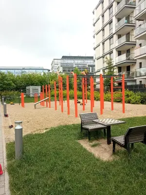 Plan piętra w obiekcie Złoty apartament Bokserska