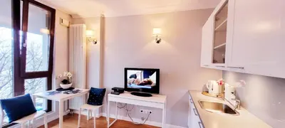 Telewizja i/lub zestaw kina domowego w obiekcie HomeComfort Atlantic Room