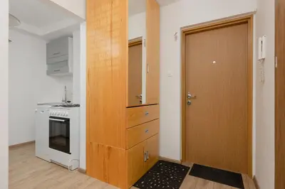 Kuchnia lub aneks kuchenny w obiekcie Pet-Friendly Apartment Pańska with AC by Noclegi Renters