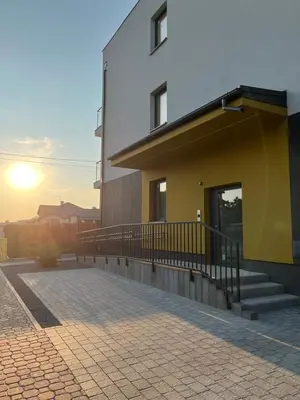 Wschód lub zachód słońca widziany z tego apartamentu