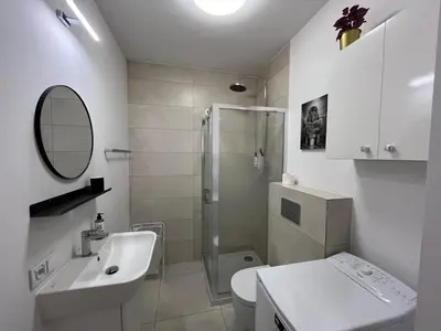 Łazienka w obiekcie Targowa Charming Studio