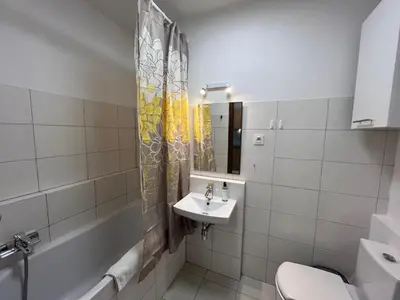 Łazienka w obiekcie Studio Okrzei Praga