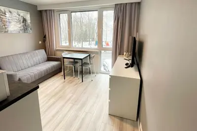 Część wypoczynkowa w obiekcie Studio Pole Mokotowskie Park