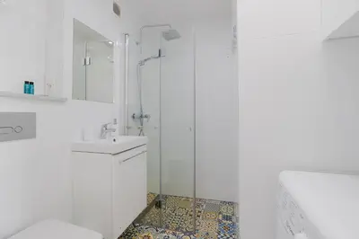 Łazienka w obiekcie ShortStayPoland Żelazna (B124)
