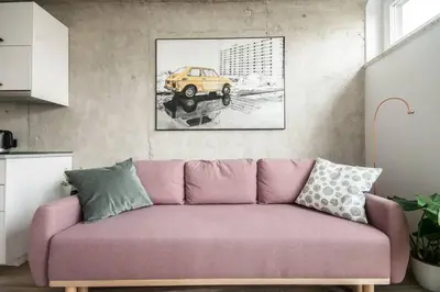 Część wypoczynkowa w obiekcie Unique Studio with stunning view & Netflix