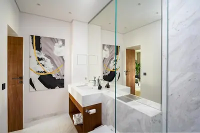 Łazienka w obiekcie Noma Homes City Suite - Warsaw Center