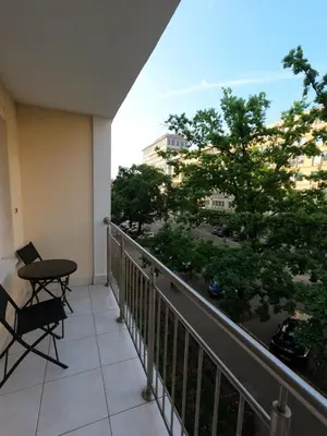 Balkon lub taras w obiekcie Noma Homes City Suite - Warsaw Center