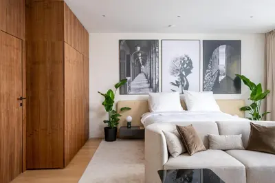 Część wypoczynkowa w obiekcie Noma Homes City Suite - Warsaw Center