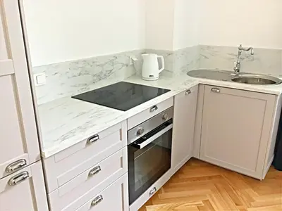 Kuchnia lub aneks kuchenny w obiekcie Apartament K11