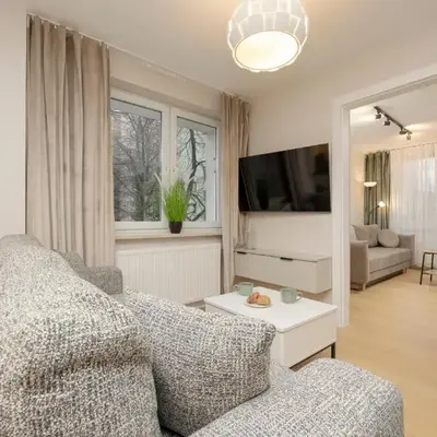 Comfortable Apartment Warsaw Wola & Balcony by Noclegi Renters