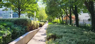 Ogród w obiekcie Vorto Apartament 3 - Warszawa Centrum