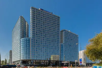 Budynek, w którym mieści się aparthotel