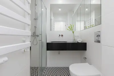 Łazienka w obiekcie Cosy Dream City Center Apartment by Noclegi Renters