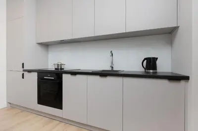 Kuchnia lub aneks kuchenny w obiekcie Cosy Dream City Center Apartment by Noclegi Renters