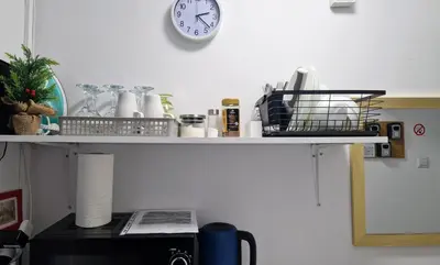 Kuchnia lub aneks kuchenny w obiekcie Zlota Sliska Pokoje Centrum
