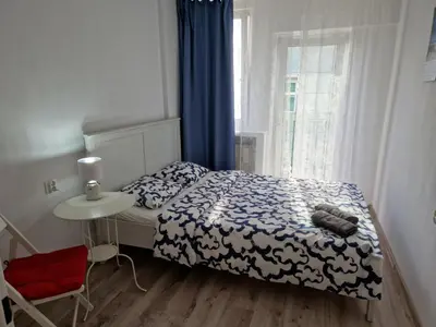 Łóżko lub łóżka w pokoju w obiekcie Zlota Sliska Pokoje Centrum