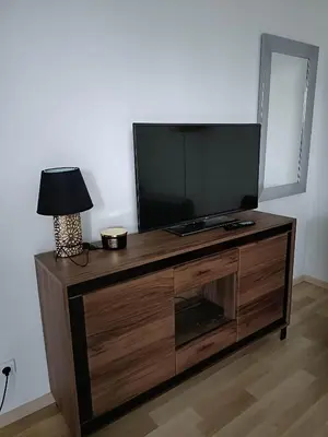 Telewizja i/lub zestaw kina domowego w obiekcie Apartament Paderewskiego 1