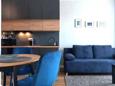 Część wypoczynkowa w obiekcie Apartament Wawa