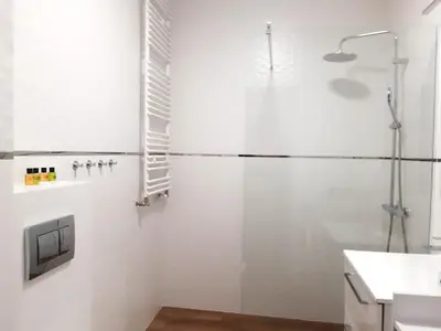 Łazienka w obiekcie Apartament Wawa