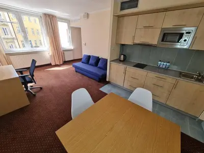 Kuchnia lub aneks kuchenny w obiekcie 10Q - Z6 Apartment 201