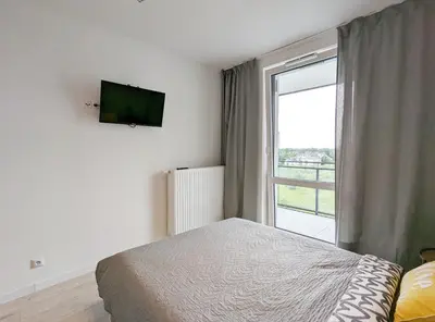 Łóżko lub łóżka w pokoju w obiekcie Westapart A66