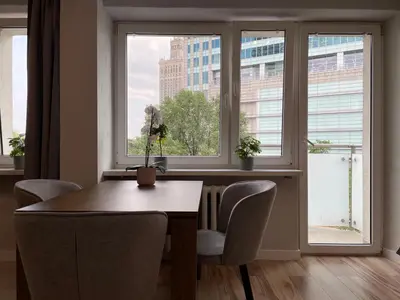 Plan piętra w obiekcie Emilii Plater 55 - Modern Full Apartment