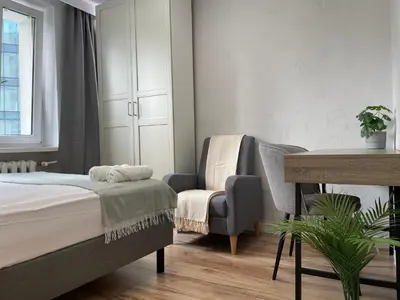 Plan piętra w obiekcie Emilii Plater 55 - Modern Full Apartment