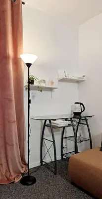 Plan piętra w obiekcie Prywatny pokój w sercu Warszawy Pokój 6