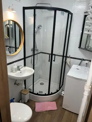 Łazienka w obiekcie Apartament Niepodległości