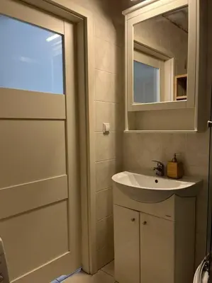 Łazienka w obiekcie Apartament Warszawa Kabaty
