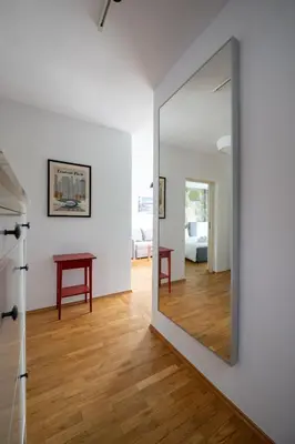 Plan piętra w obiekcie Woronicza 42 Standard Apartment by BookingHost