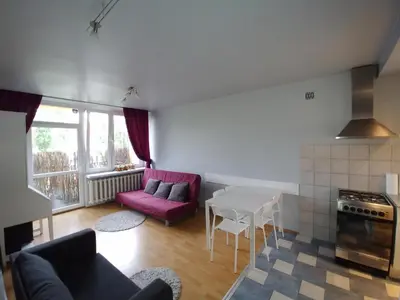 Część wypoczynkowa w obiekcie Apartament Saski