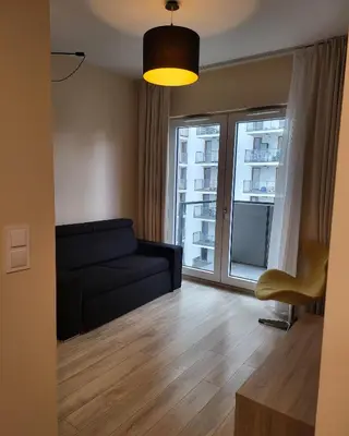 Część wypoczynkowa w obiekcie Apartament VARSOVIA 403