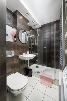 Łazienka w obiekcie Air-conditioned Premium Loft Warsaw Skyline only 900 m to Central Station