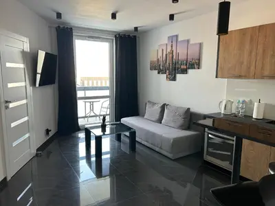 Część wypoczynkowa w obiekcie Poland Apartment 8