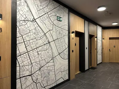 Plan piętra w obiekcie 33 Modern Warsaw Apartments