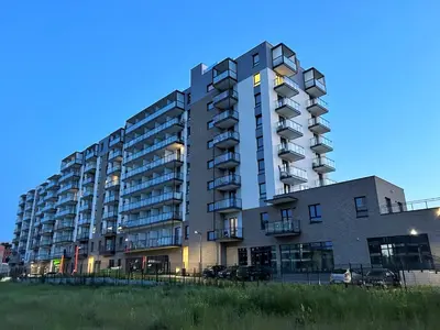 Budynek, w którym mieści się apartament