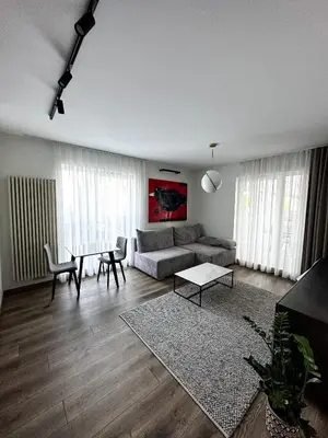 Część wypoczynkowa w obiekcie Apartament VIP Wola