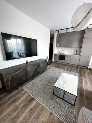 Kuchnia lub aneks kuchenny w obiekcie Apartament VIP Wola