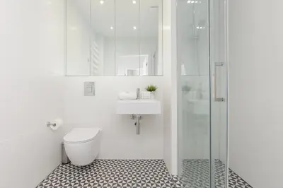 Łazienka w obiekcie Amazing Spacious Apartments in Warsaw City Center by Noclegi Renters