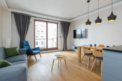 Telewizja i/lub zestaw kina domowego w obiekcie ShortStayPoland Rydygiera (B128)