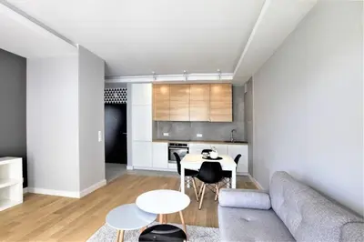 Część wypoczynkowa w obiekcie MOKO City Apartments
