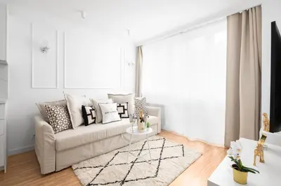 Część wypoczynkowa w obiekcie Glam & Modern by Cooee Apartments