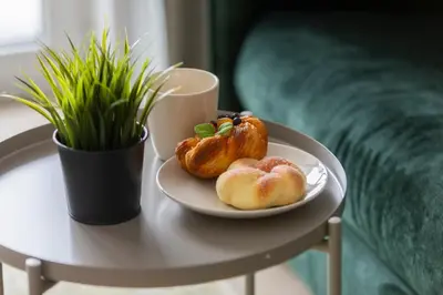 Jedzenie w apartamencie lub w pobliżu
