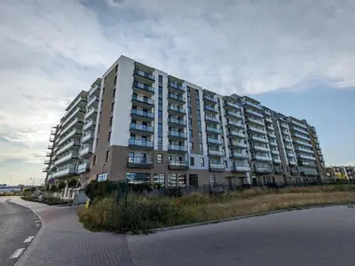 Budynek, w którym mieści się apartament