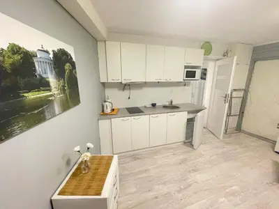 Kuchnia lub aneks kuchenny w obiekcie Your Apart Saska Kępa